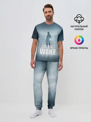 Мужская пижама с брюками / Alan Wake Video Game Art