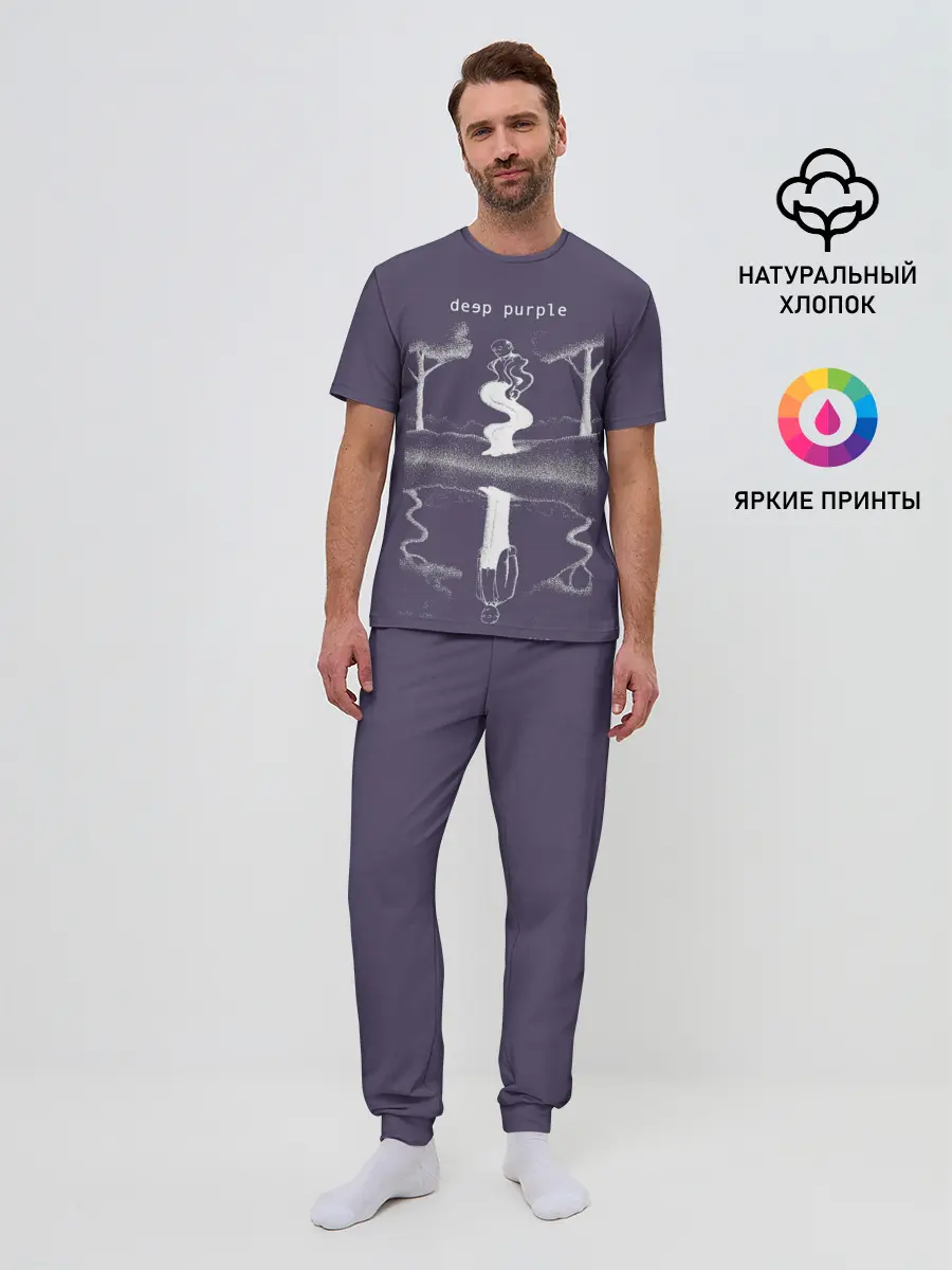 Мужская пижама с брюками / Rapture of the Deep - Deep Purple