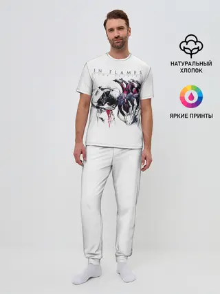 Мужская пижама с брюками / Come Clarity - In Flames