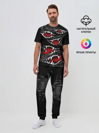 Мужская пижама с брюками / Атака вампиров