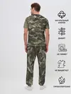Мужская пижама с брюками / Именной камуфляж Макс