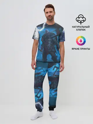 Мужская пижама с брюками / ASSASSINS CREED VALHALLA | ВАЛХАЛЛА