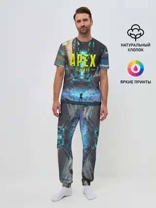 Мужская пижама с брюками / APEX Legends boom