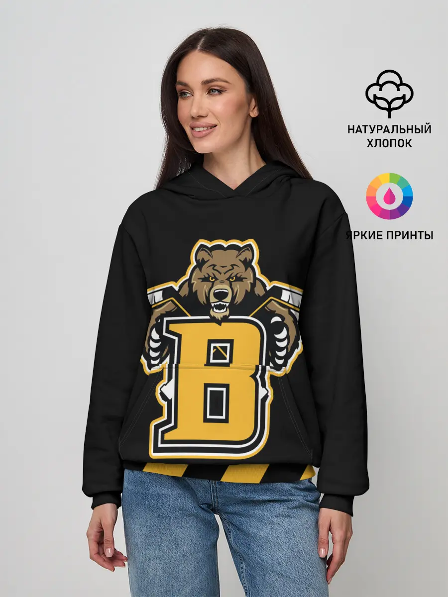 Женское худи / BOSTON BRUINS