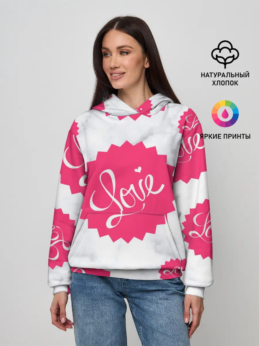 Женское худи / Feel Love