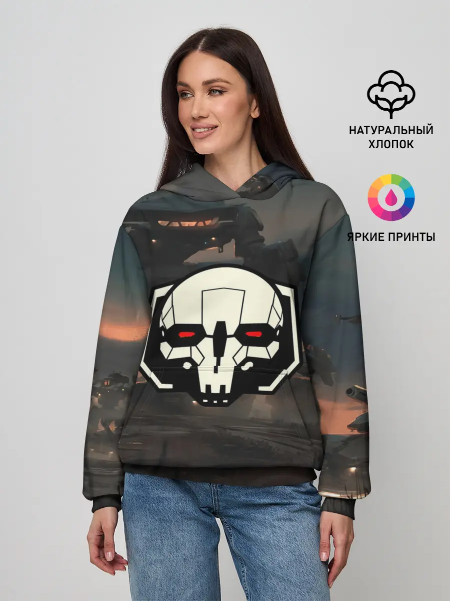 Женское худи / Боевоймех