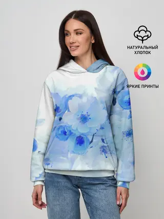 Женское худи / Цветущая Сакура