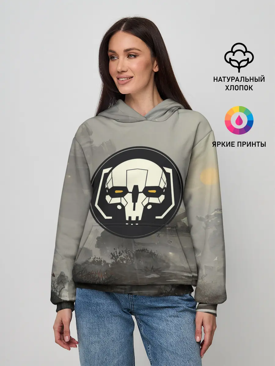 Женское худи / SkulMech