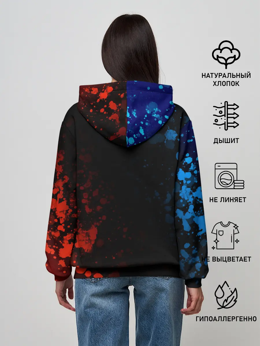 Женское худи / БМВ - Racing