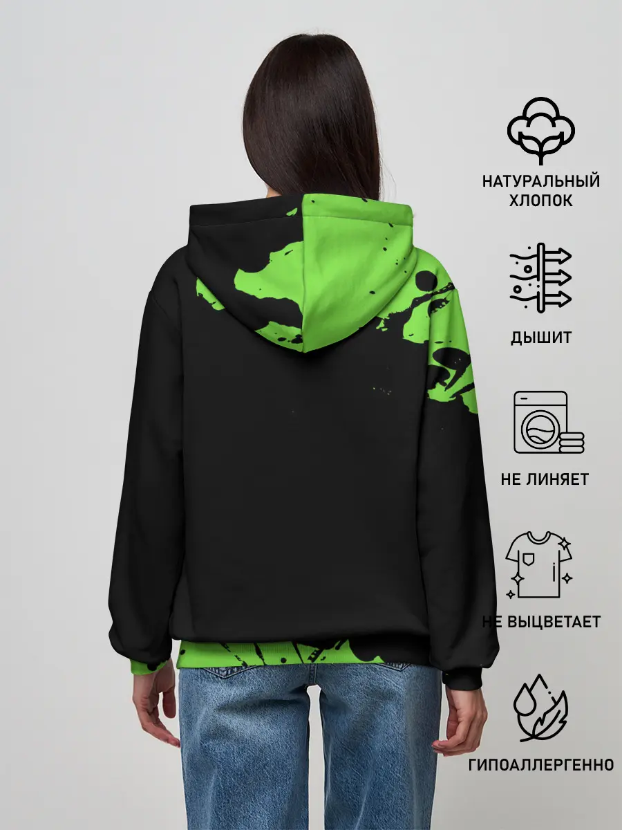 Женское худи / Поп Ит / Симпл Димпл - Краска