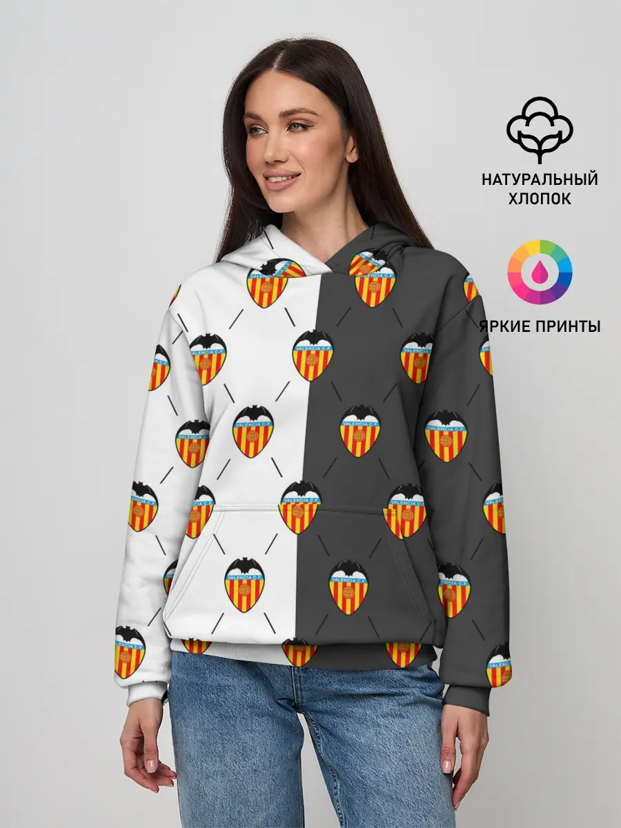 Женское худи / FC VALENCIA / ФК ВАЛЕНСИЯ