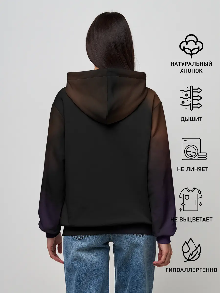 Женское худи / Ями Сукехиро Чёрный клевер