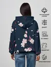 Женское худи / Веточки сакуры