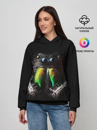 Женское худи / ПАУК МАКРО СЪЕМКА