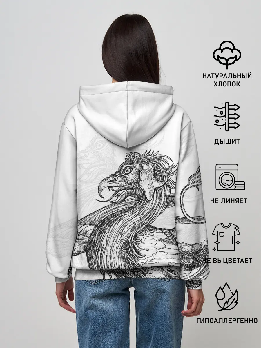 Женское худи / Грифон