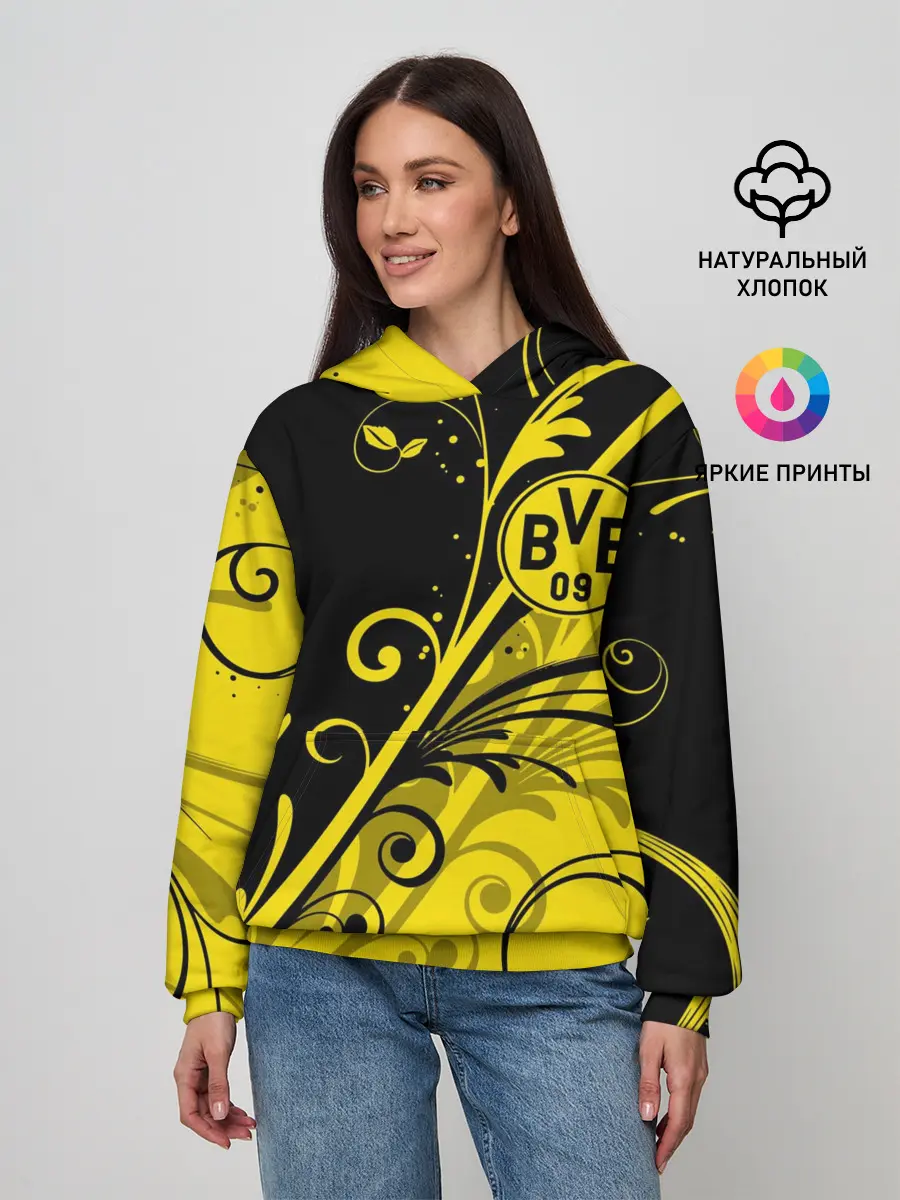 Женское худи / ФК БОРУССИЯ / FC BORUSSIA