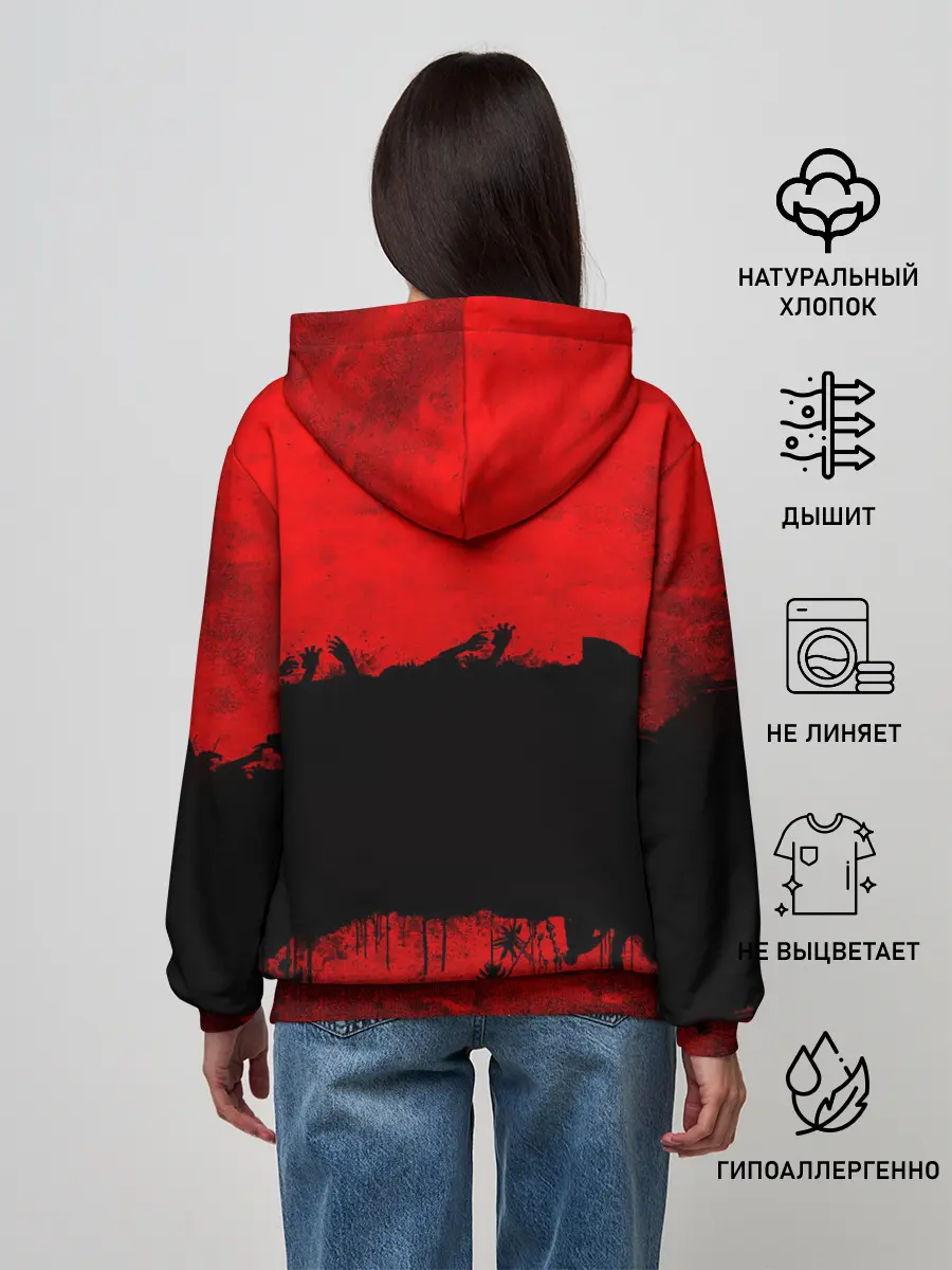 Женское худи / Island of blood