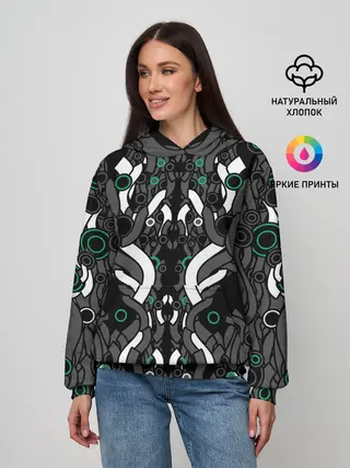 Женское худи / Абстрактная фантастика