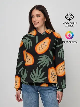 Женское худи / Папайя