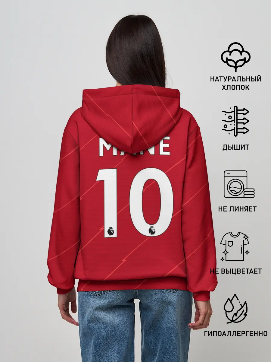 Женское худи / Мане Ливерпуль форма 2021/2022