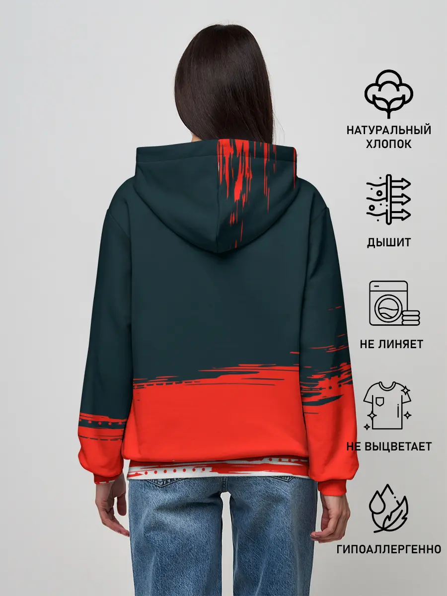 Женское худи / MITSUBISHI | МИТСУБИШИ