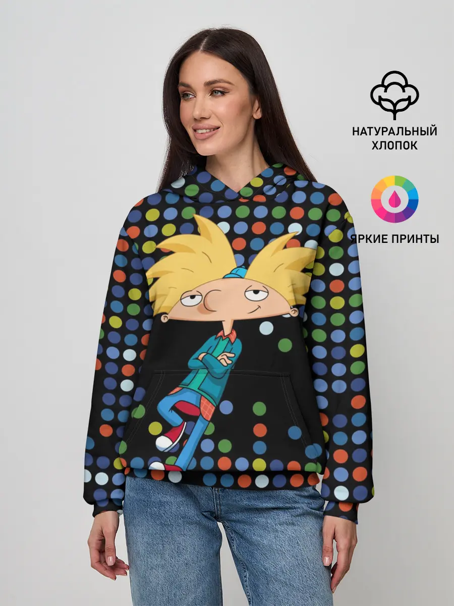 Женское худи / Хей, Арнольд!