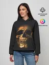 Женское худи / Golden Skull