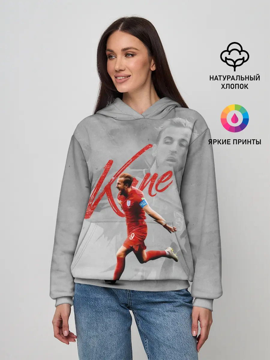 Женское худи / Harry Kane footballer