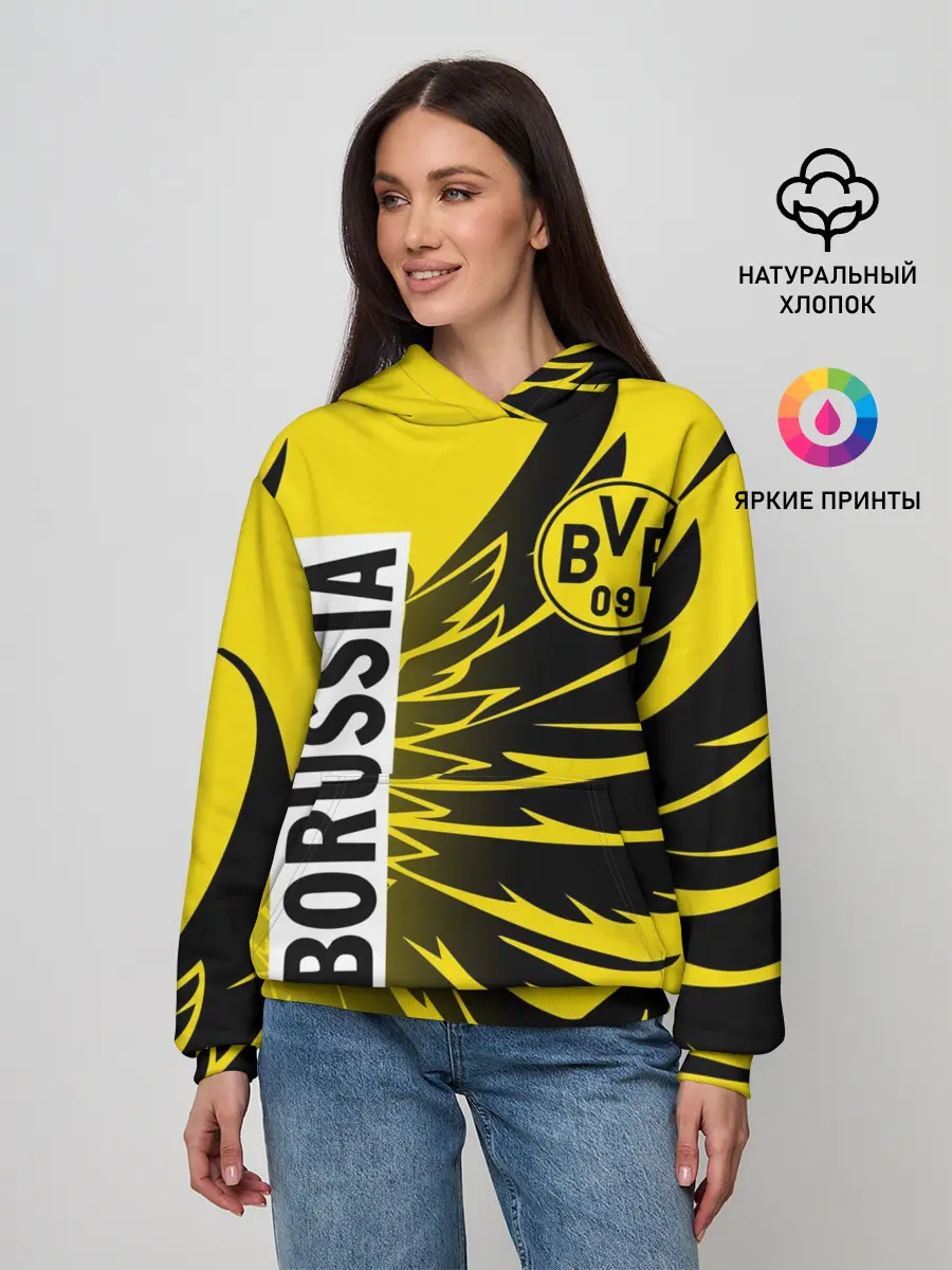 Женское худи / ФК БОРУССИЯ / FC BORUSSIA