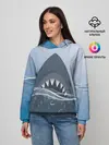 Женское худи / Акула под водой