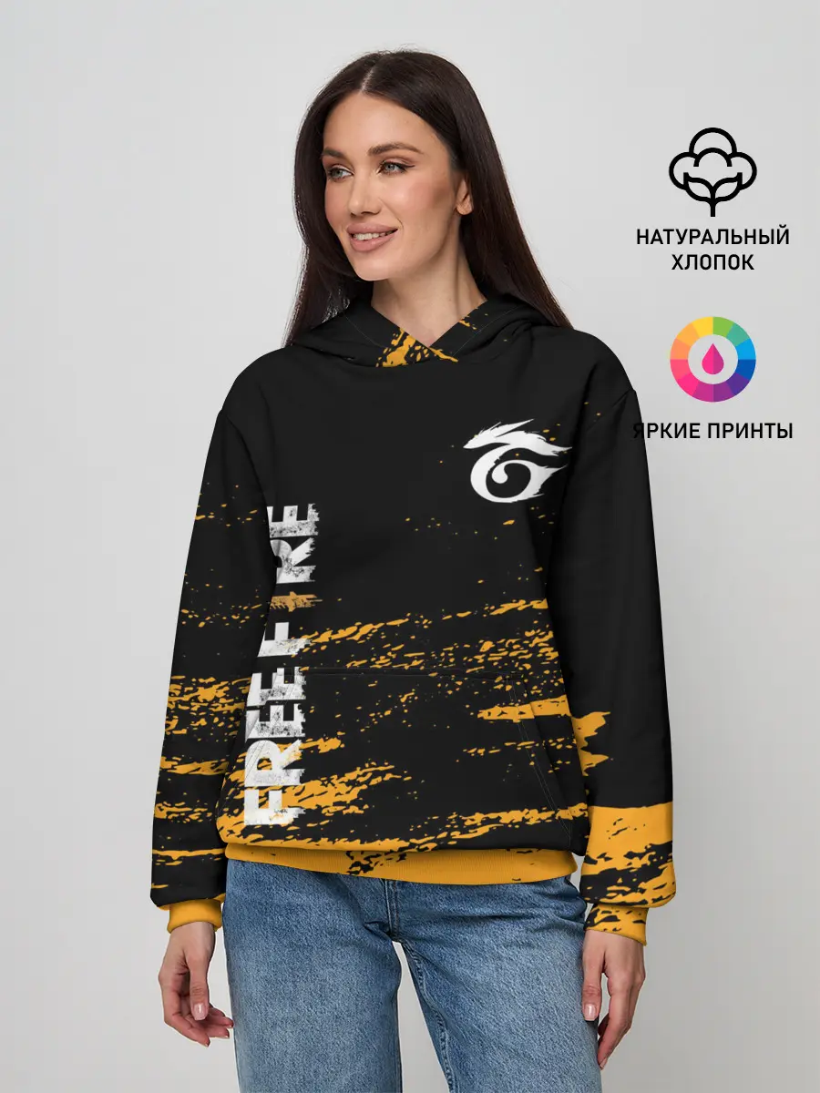 Женское худи / Free Fire ? Фри Фаер.