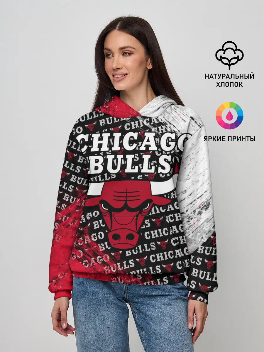 Женское худи / CHICAGO BULLS [6]
