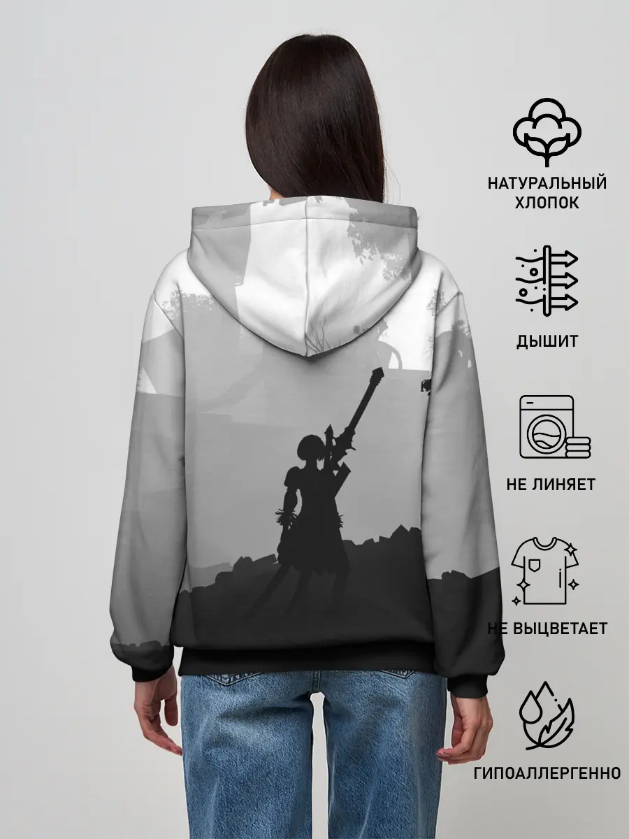 Женское худи / Nier Automata