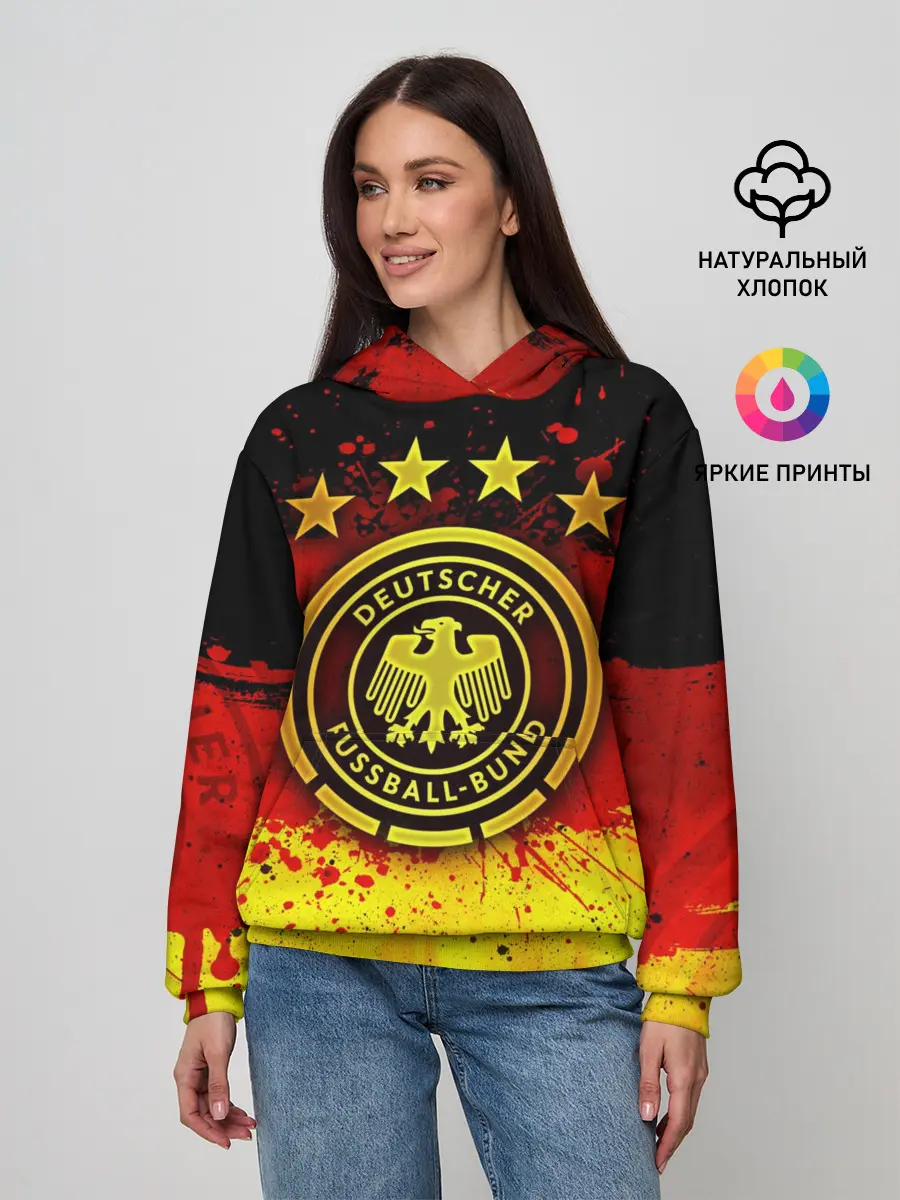 Женское худи / Сборная Германии