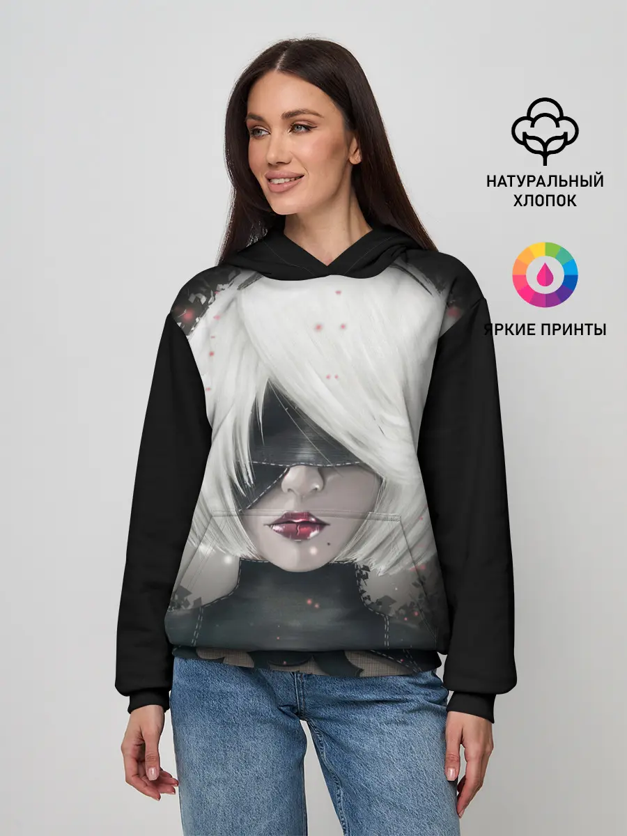 Женское худи / YoRHa | Nier