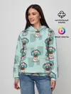Женское худи / Крутой песик