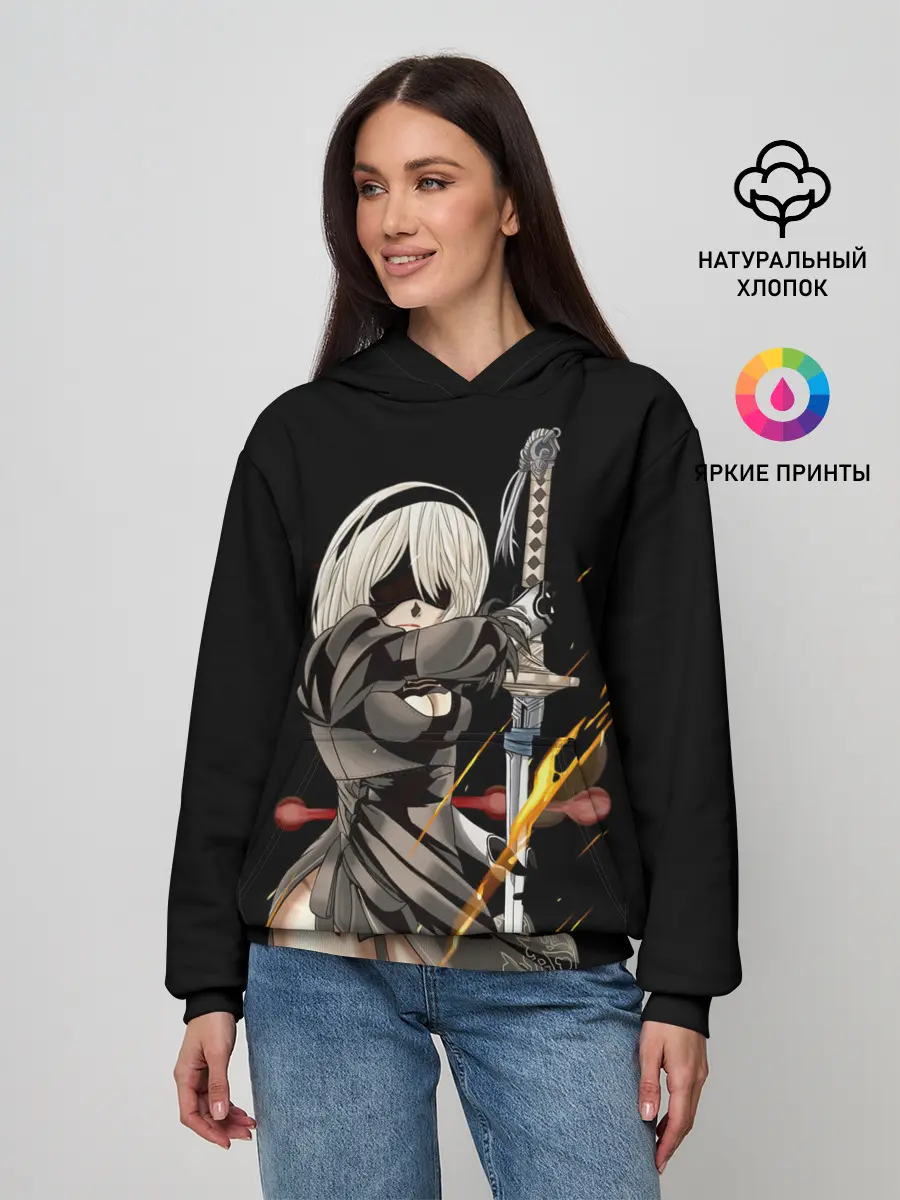 Женское худи / Nier: Automata