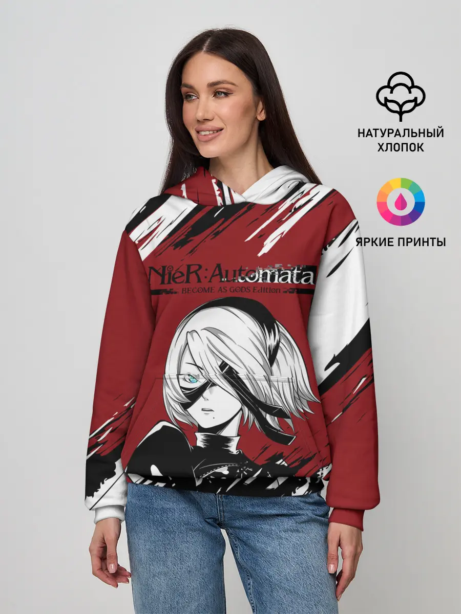 Женское худи / ЙоРХа | Nier Automata