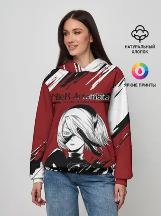 Женское худи / ЙоРХа | Nier Automata