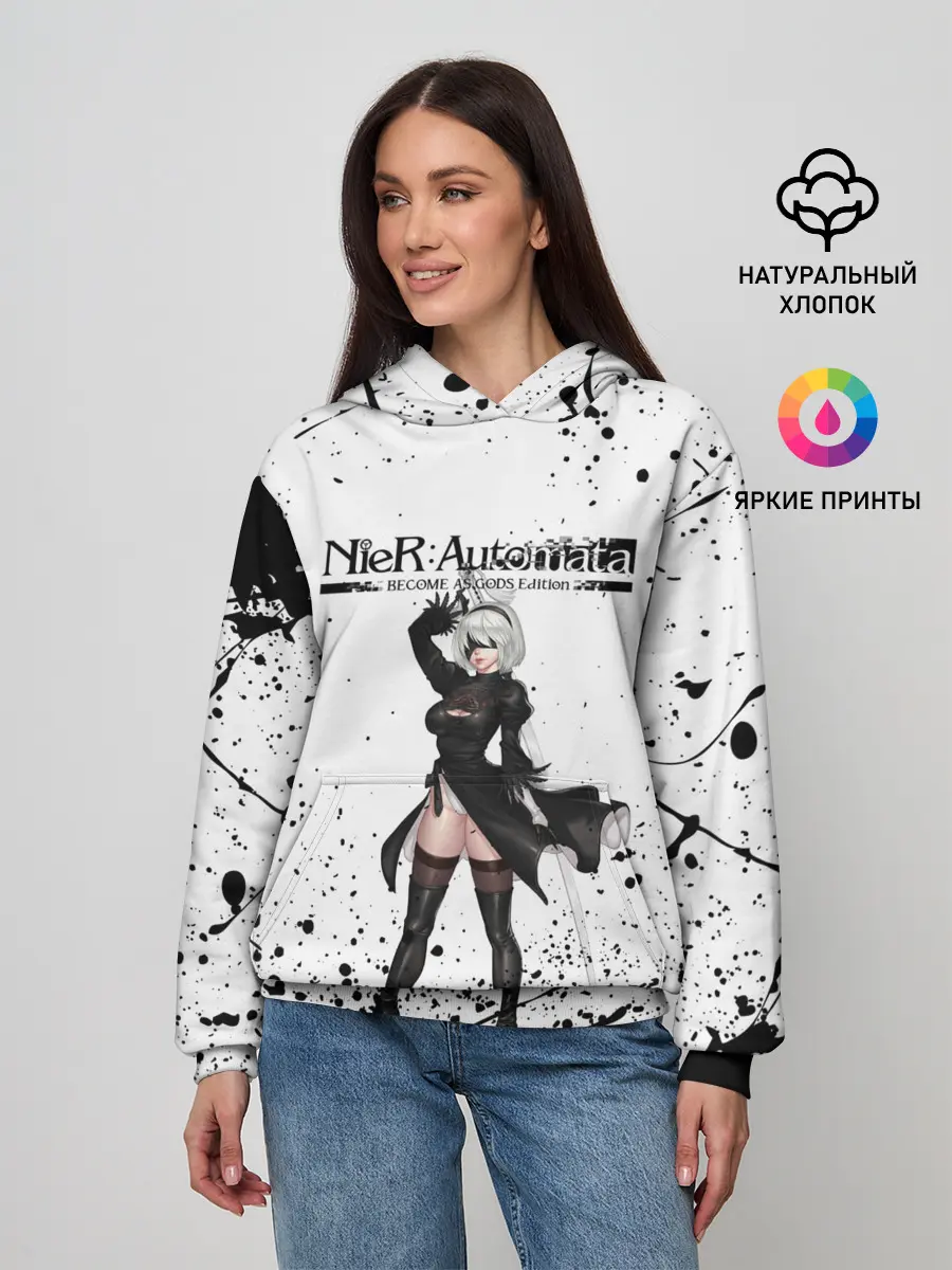 Женское худи / Nier Automata | YoRHa