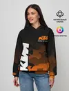 Женское худи / KTM MOTORCYCLES / КТМ МОТОЦИКЛ