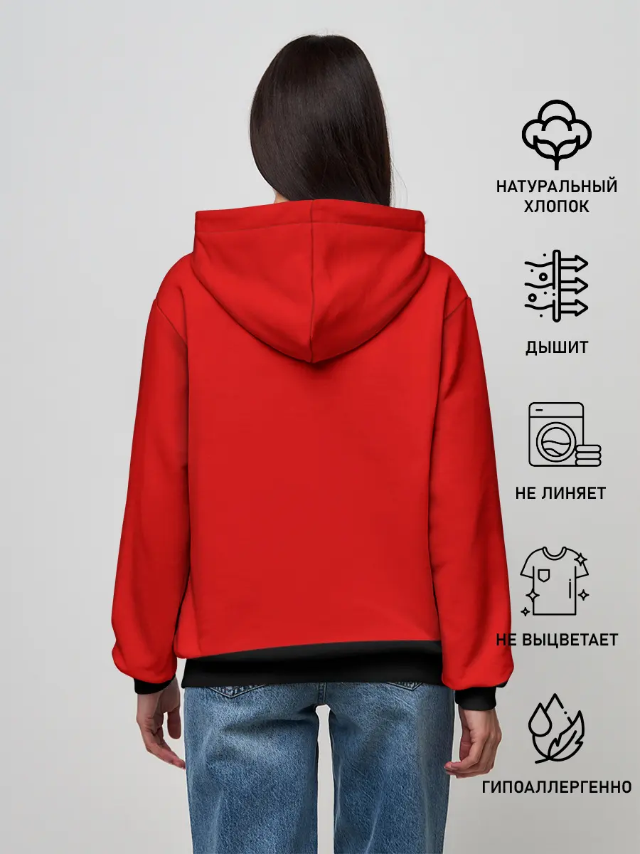 Женское худи / KTM MOTORCYCLES / КТМ МОТОЦИКЛ