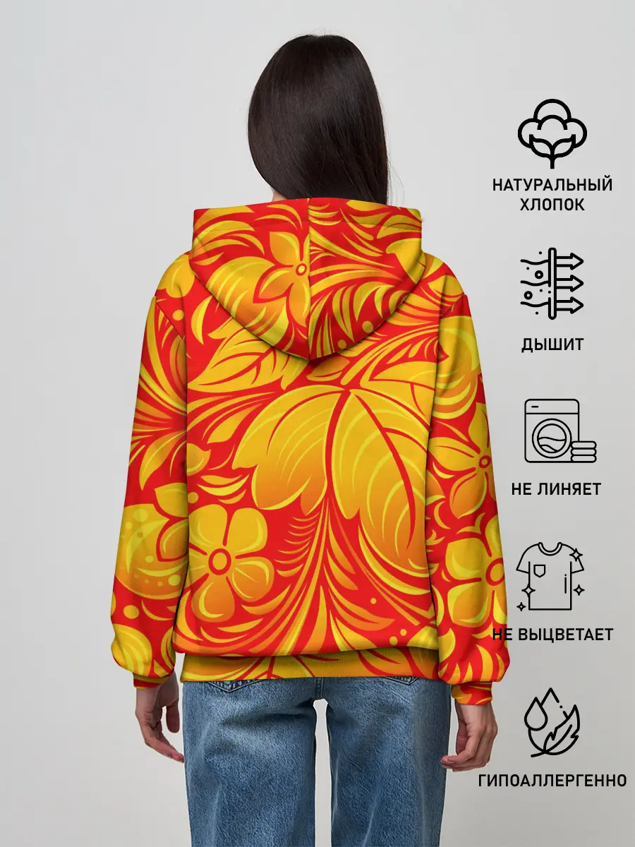 Женское худи / НАЦИОНАЛЬНЫЙ УЗОР