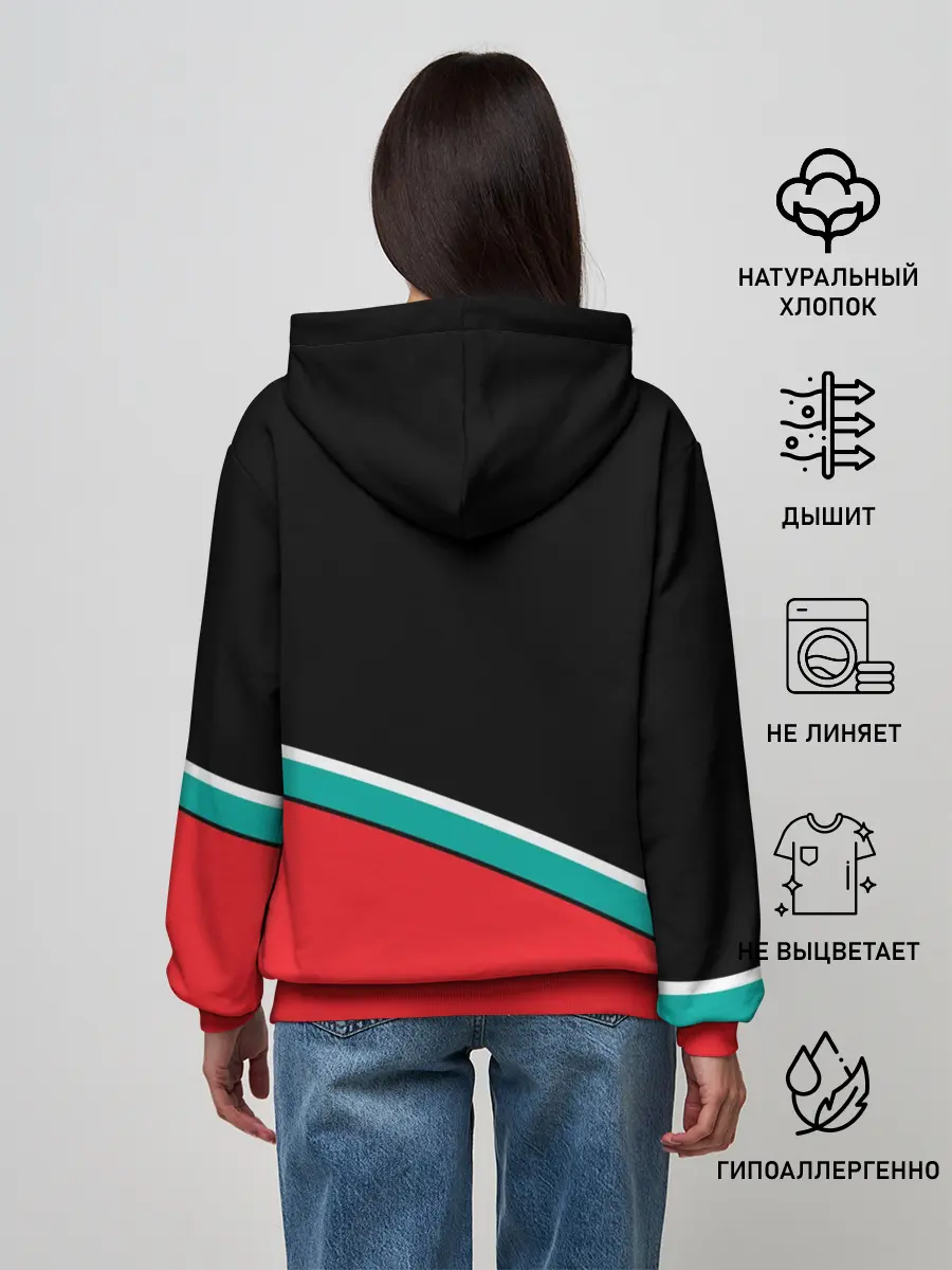 Женское худи / Граффити