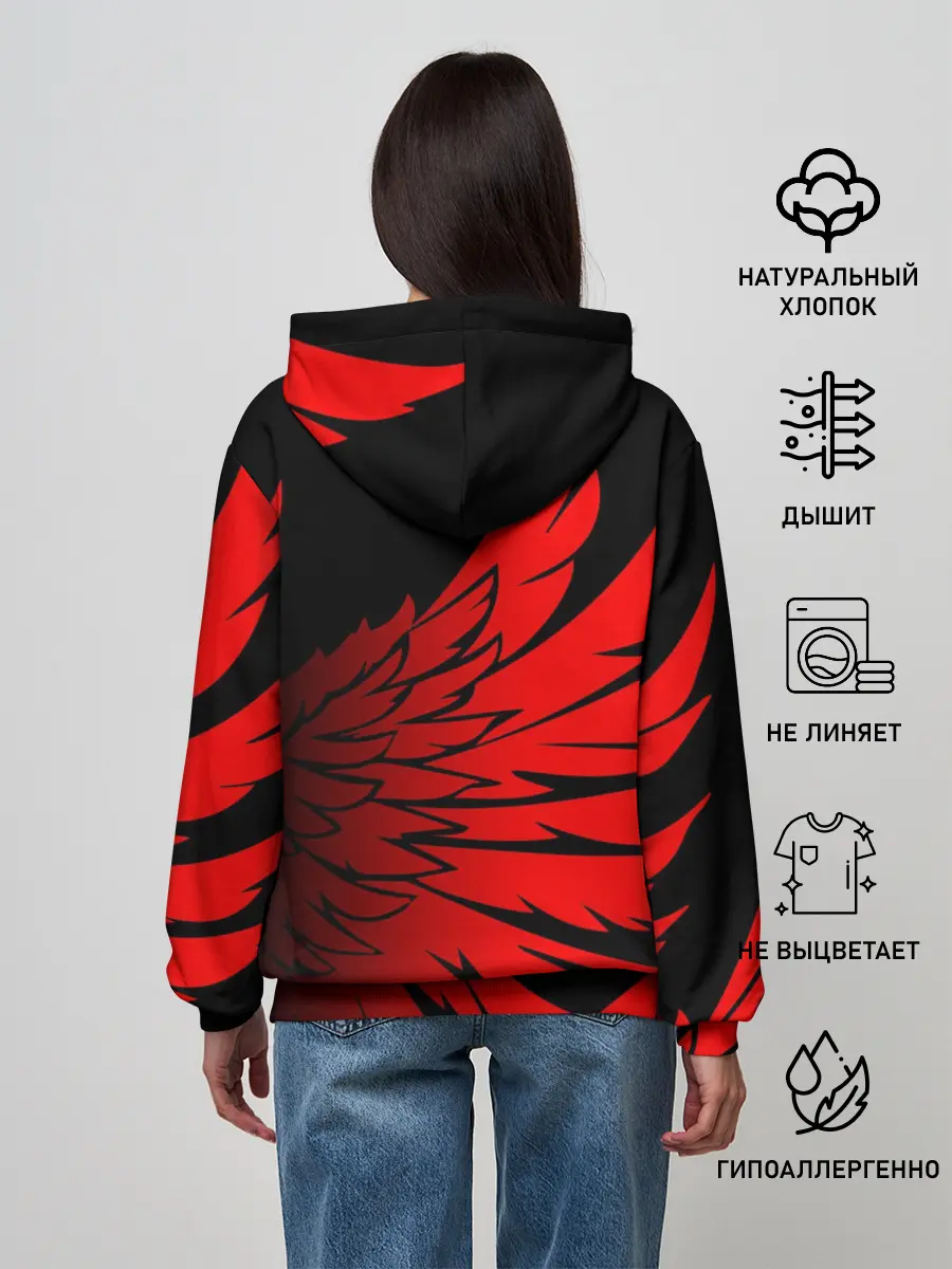 Женское худи / YAMAHA / ЯМАХА / МОТОСПОРТ