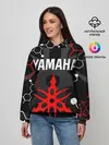 Женское худи / YAMAHA / ЯМАХА / МОТОСПОРТ