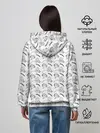 Женское худи / Крутые бобры паттерн