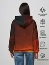 Женское худи / Кровавый закат