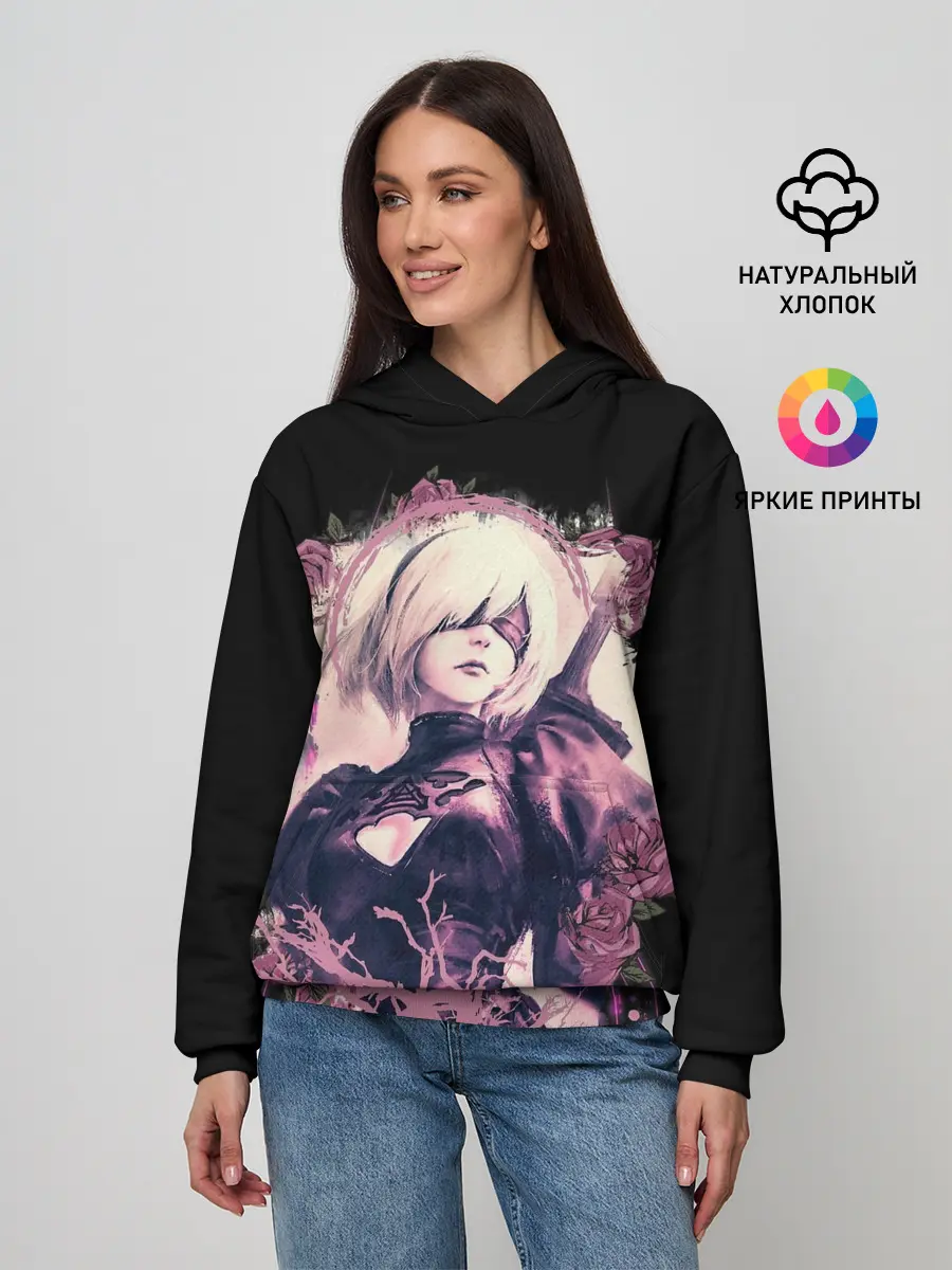 Женское худи / 2B | ROSES