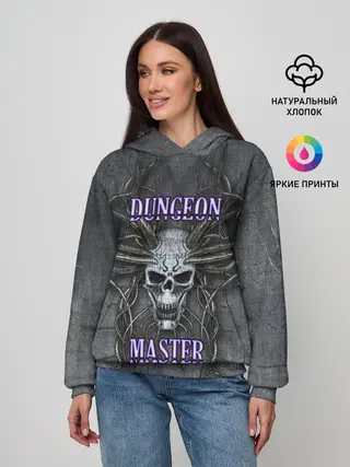 Женское худи / DM | Dungeon Master | SKULL